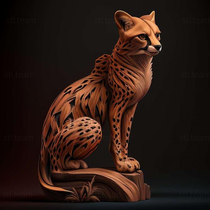 3D модель Губерт знаменита тварина (STL)